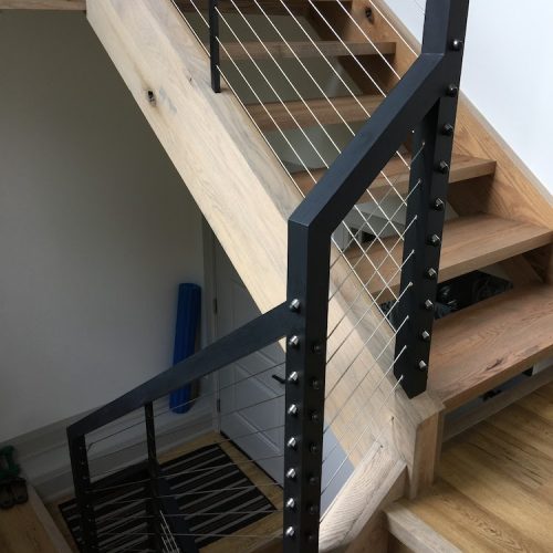 New Construction – Contemporary Stair System