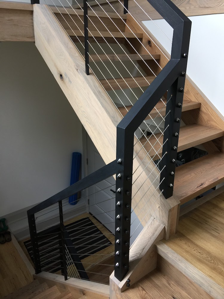 New Construction – Contemporary Stair System